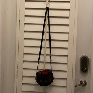 Peruvian mini leather bag never used